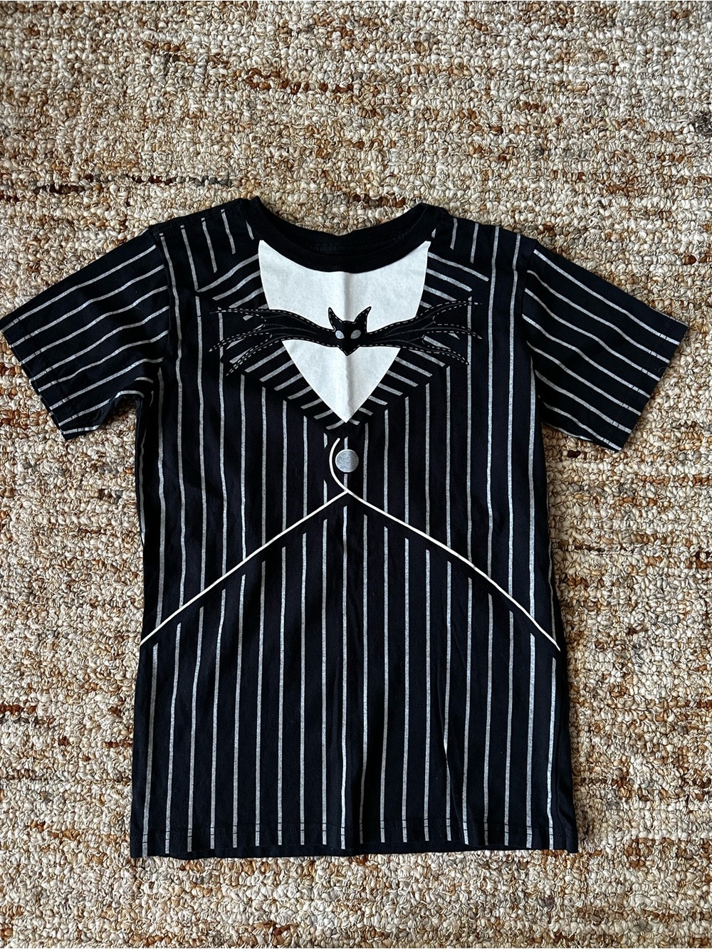 Disney The Nightmare Before Christmas: Jack’s signature pinstriped suit tee
